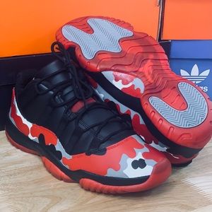 Jordan 11 camo custom